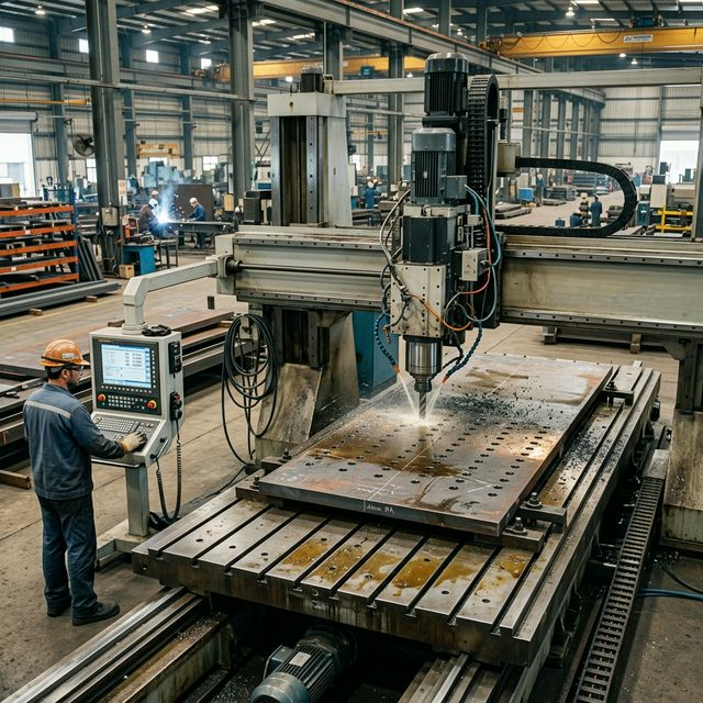 CNC Plate Drilling
