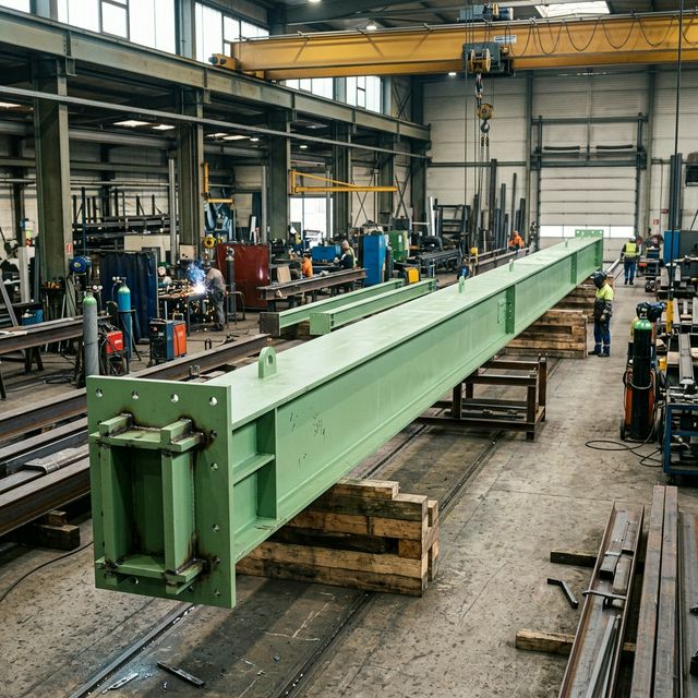 Coated Fabricated Column